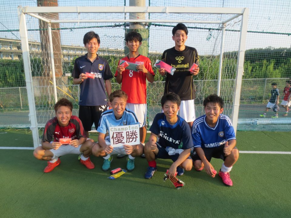 8月4日 土 開催 学生大会 スーパービギナーズクラス フットサルアリーナ大樹 愛知県大府市のフットサルコート